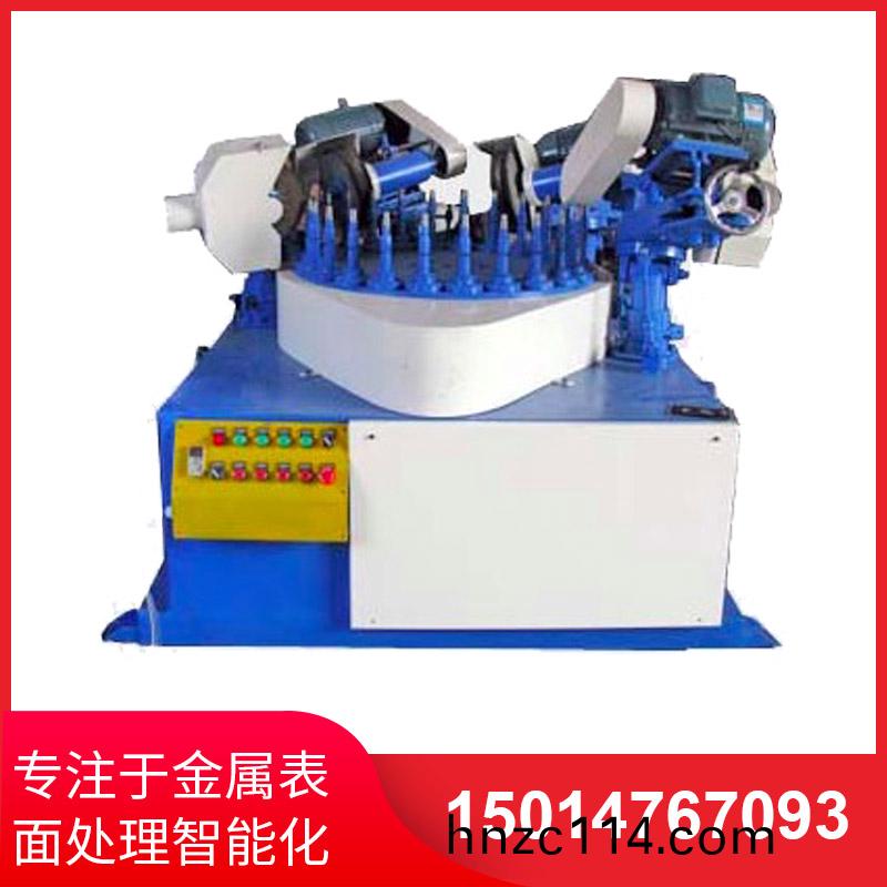 四磨頭(tou)間(jian)歇式圓(yuan)盤(pan)拋(pao)光機(jī)(ji)